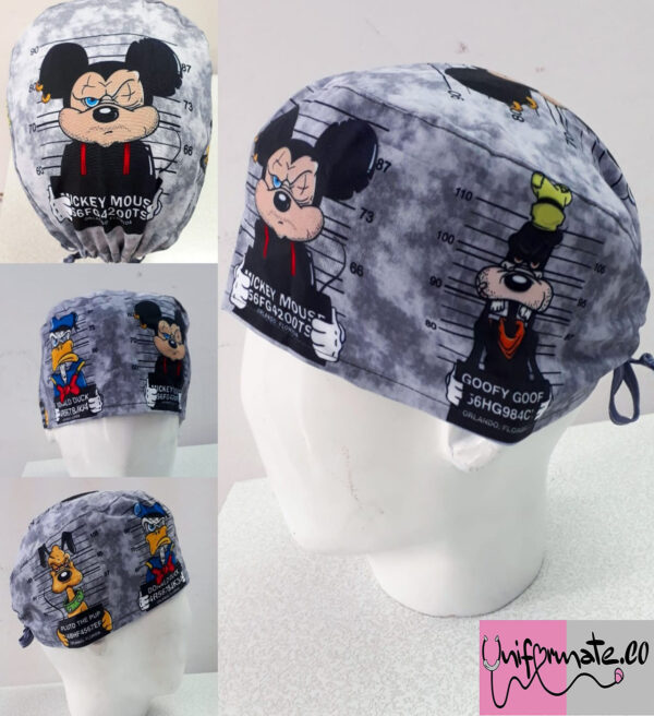 Gorro quirúrgico mickey mouse